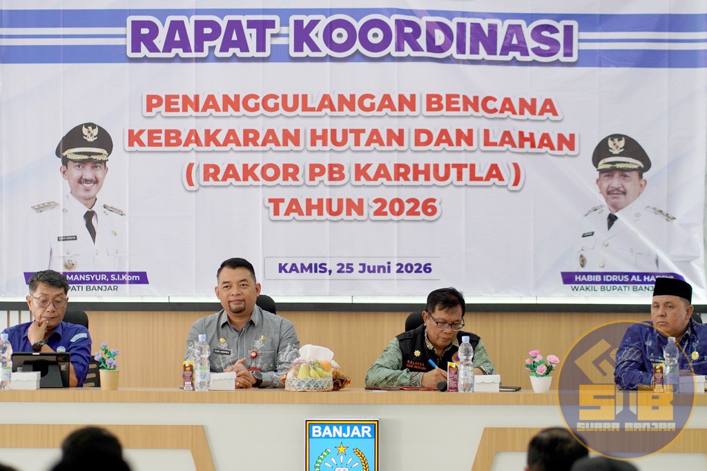 Banjar Siap Hadapi Kemarau Ekstrem dengan Strategi Pencegahan Karhutla