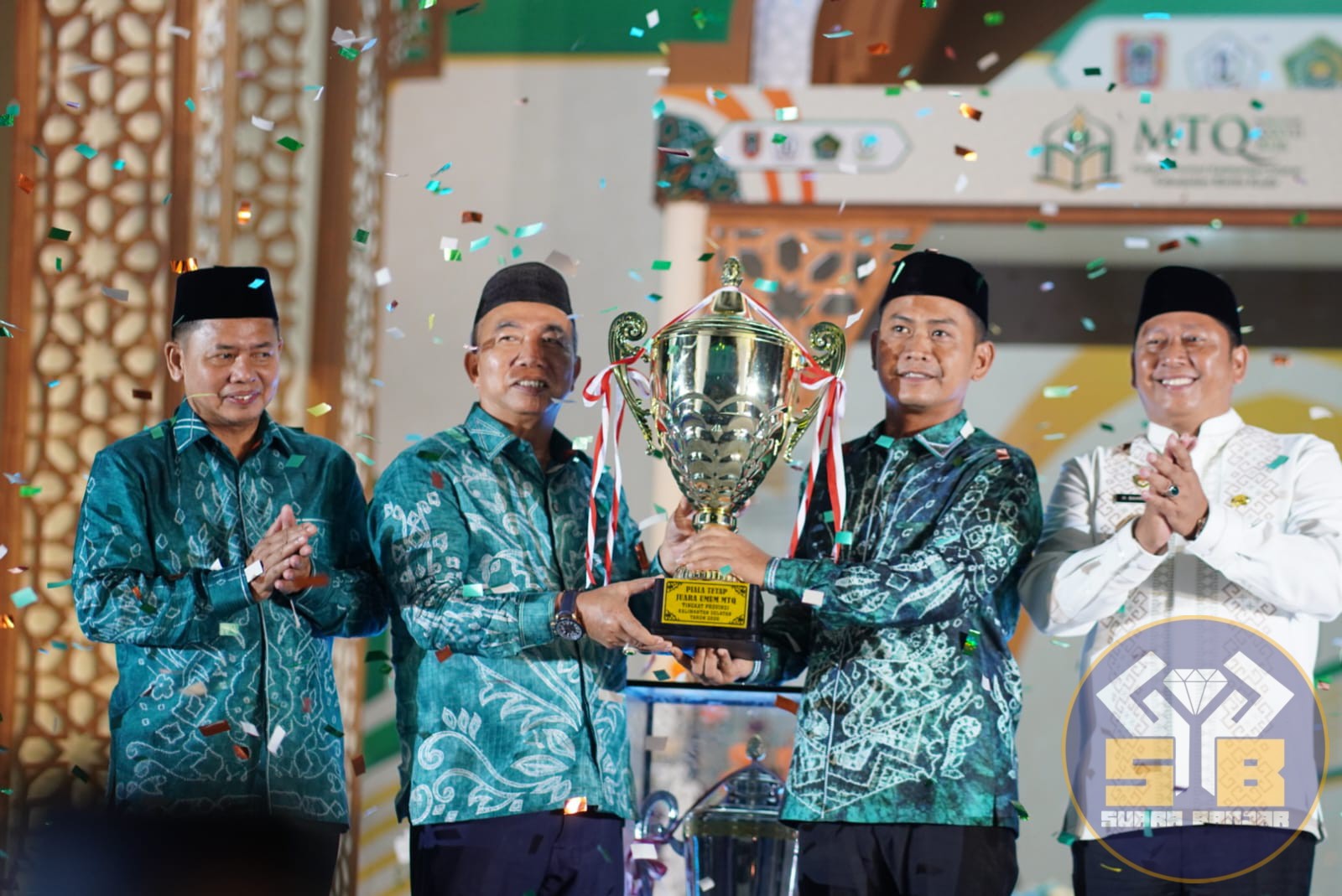 Banjarmasin Raih Gelar Juara Umum MTQ XXXVII Kalsel